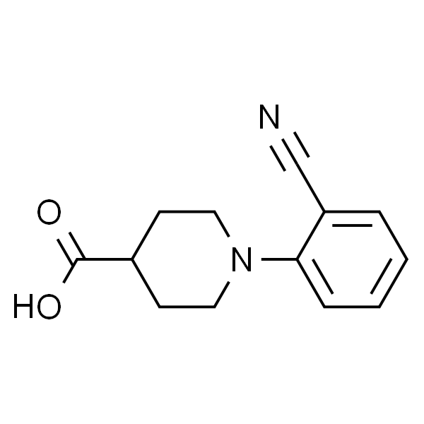 1-(2-Cyanophenyl)piperidine-4-carboxylic Acid