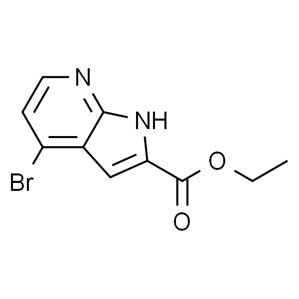 Ethyl 4-bromo-1H-pyrrolo[2，3-b]pyridine-2-carboxylate