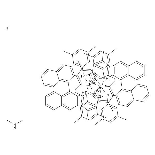 [NH2Me2][(RuCl((R)-xylbinap))2(mu-Cl)3]