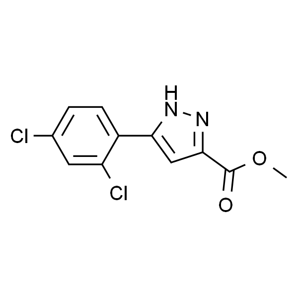 Methyl 5-(2，4-Dichlorophenyl)pyrazole-3-carboxylate