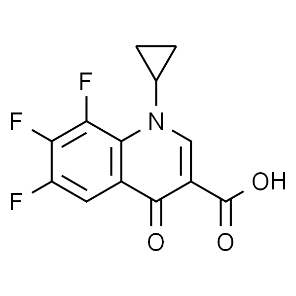 1-Cyclopropyl-6，7，8-trifluoro-4-oxo-1，4-dihydroquinoline-3-carboxylic acid