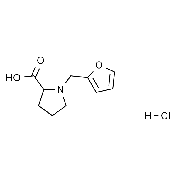 1-(Furan-2-ylmethyl)pyrrolidine-2-carboxylic acid hydrochloride