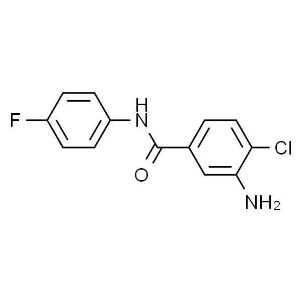 3-Amino-4-chloro-N-(4-fluorophenyl)benzamide