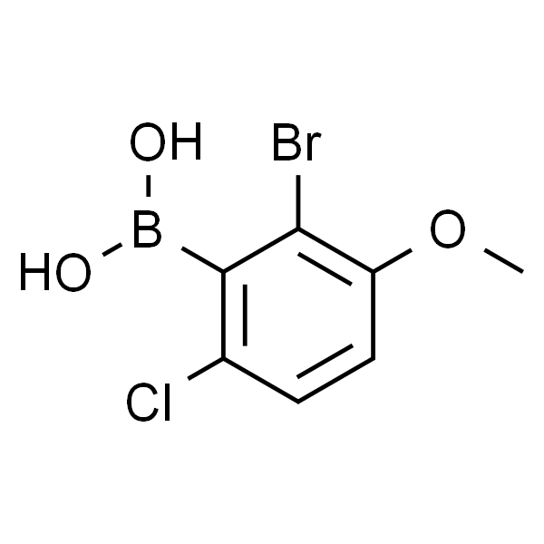(2-Bromo-6-chloro-3-methoxyphenyl)boronic acid