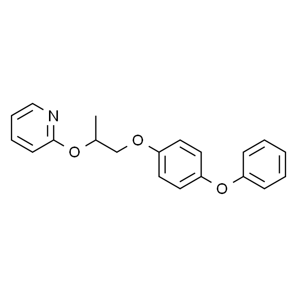 2-((1-(4-Phenoxyphenoxy)propan-2-yl)oxy)pyridine