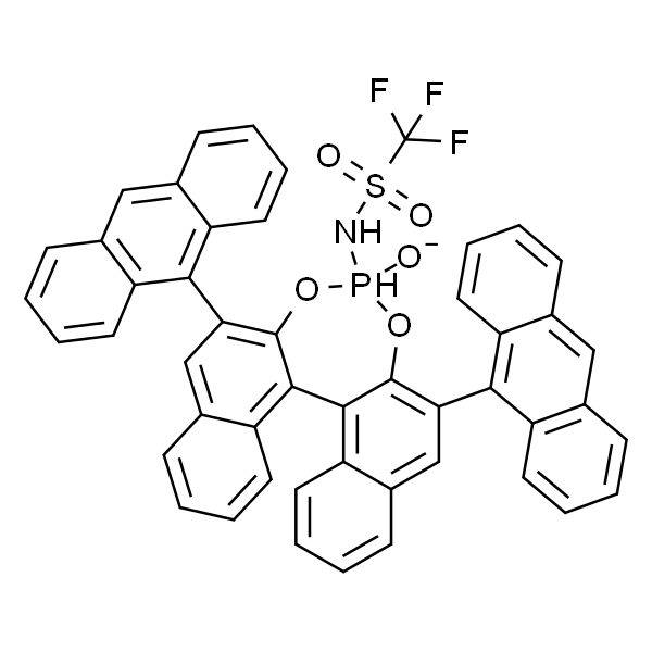 N-?[(11bR)?-?2，?6-?Di-?9-?anthracenyl-?4-?oxido-dinaphtho[2，?1-?d:1'，?2'-?f]?[1，?3，?2]?dioxaphosphepin-?4-?yl]?-?1，?1，?1-?trifluoromethanesulfonamide