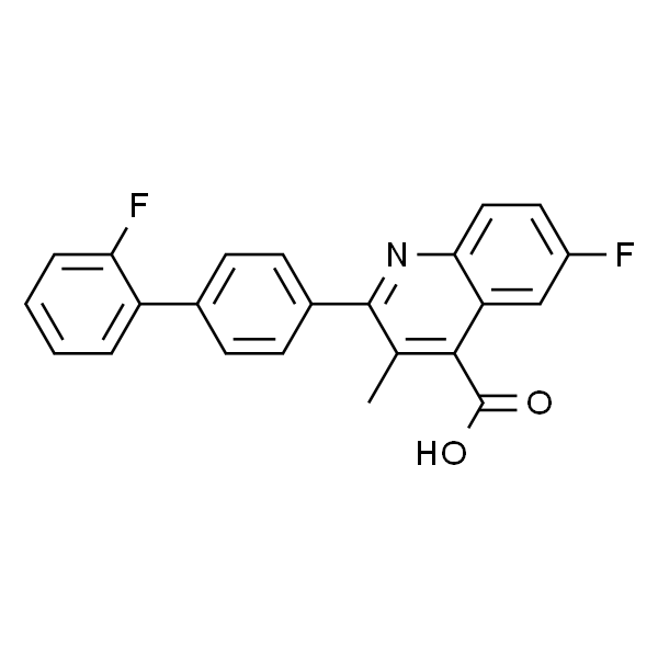 6-Fluoro-2-(2'-fluoro-[1，1'-biphenyl]-4-yl)-3-methylquinoline-4-carboxylic acid