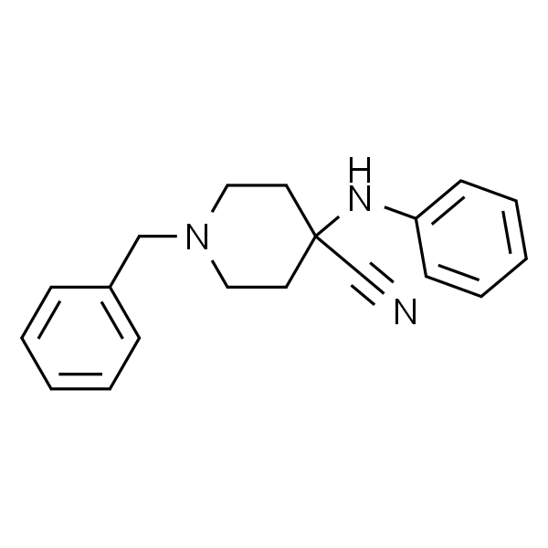 4-Anilino-1-Benzyl-4-Cyanopiperidine