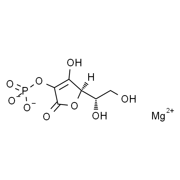 Trimagnesiumbis((R)-5-((S)-2-hydroxy-1-oxidoethyl)-4-oxido-2-oxo-2,5-dihydrofuran-3-ylphosphate)
