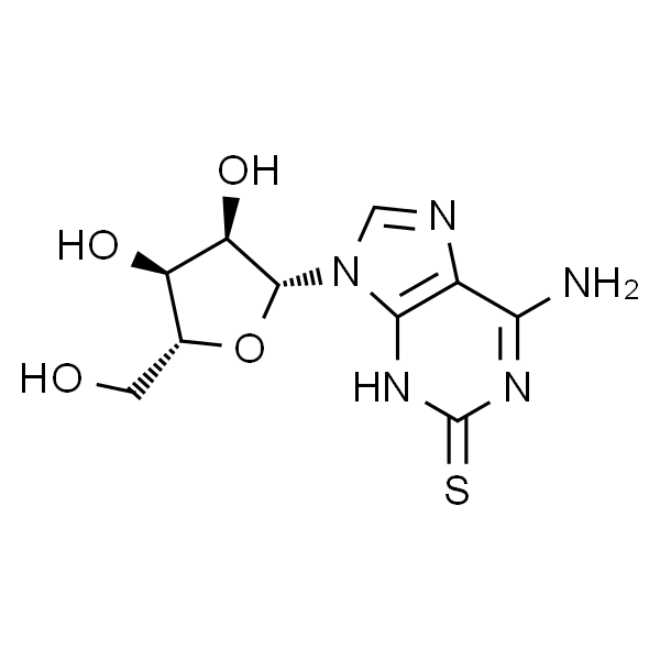 6-Amino-9-((2R,3R,4S,5R)-3,4-dihydroxy-5-(hydroxymethyl)tetrahydrofuran-2-yl)-3,9-dihydro-2H-purine-2-thione