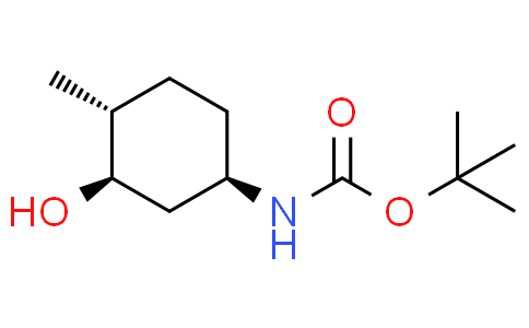 tert-butyl (1R,3R,4R)-3-hydroxy-4-methylcyclohexylcarbamate