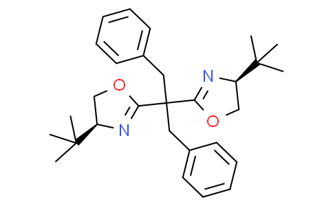 (4S,4'S)-2,2'-(1,3-Diphenylpropane-2,2-diyl)bis(4-(tert-butyl)-4,5-dihydrooxazole)