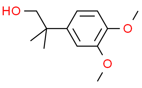 2-(3，4-dimethoxyphenyl)-2-methylpropan-1-ol