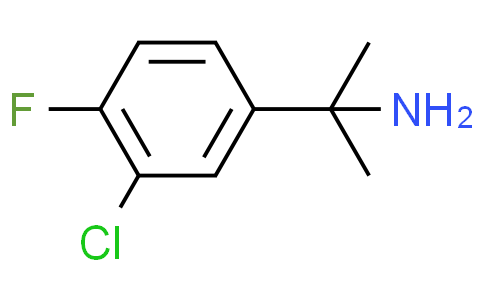 2-(3-chloro-4-fluorophenyl)propan-2-amine hydrochloride
