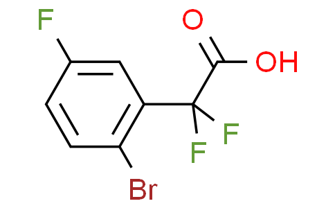 2-(2-bromo-5-fluorophenyl)-2，2-difluoroacetic acid