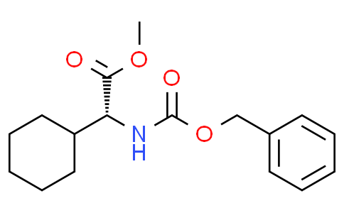 Cyclohexaneacetic acid, α-[[(phenylmethoxy)carbonyl]amino]-, methyl ester, (R)-