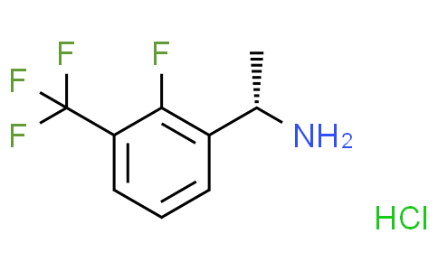 (1S)-1-[2-fluoro-3-(trifluoromethyl)phenyl]ethan-1-amine hydrochloride