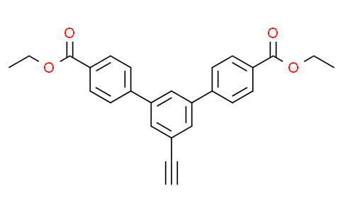 diethyl 5'-ethynyl-[1,1':3',1''-terphenyl]-4,4''-dicarboxylate
