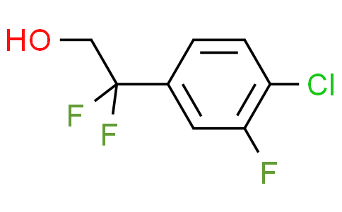 2-(4-chloro-3-fluorophenyl)-2，2-difluoroethan-1-ol