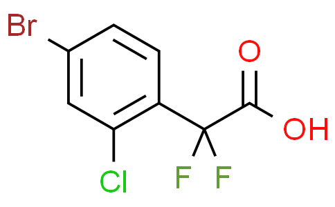 2-(4-bromo-2-chlorophenyl)-2，2-difluoroacetic acid