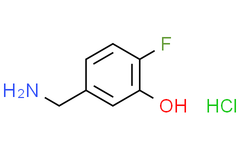 5-(Aminomethyl)-2-fluorophenol hydrochloride