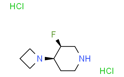 cis-4-(Azetidin-1-yl)-3-fluoropiperidine dihydrochloride