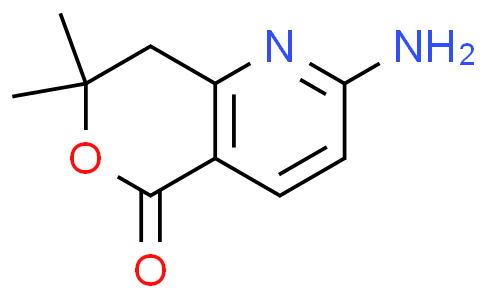 2-Amino-7,7-dimethyl-7,8-dihydro-5H-pyrano[4,3-b]pyridin-5-one