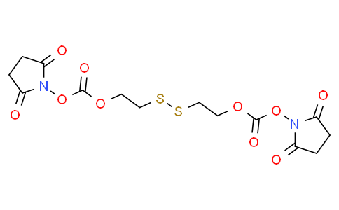 Bis(2,5-dioxopyrrolidin-1-yl) (disulfanediylbis(ethane-2,1-diyl)) dicarbonate
