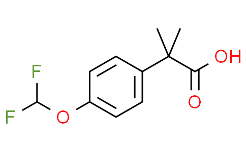 2-(4-(difluoromethoxy)phenyl)-2-methylpropanoic acid
