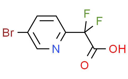 2-(5-bromopyridin-2-yl)-2，2-difluoroacetic acid