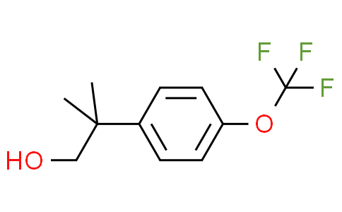 2-methyl-2-(4-(trifluoromethoxy)phenyl)propan-1-ol