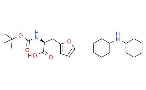 Dicyclohexylamine (S)-2-((tert-butoxycarbonyl)amino)-3-(furan-2-yl)propanoate