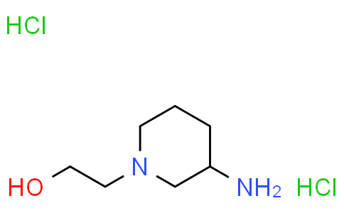 1-Piperidineethanol,3-amino-,hydrochloride(1:2)