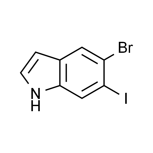 5-BROMO-6-IODOINDOLE