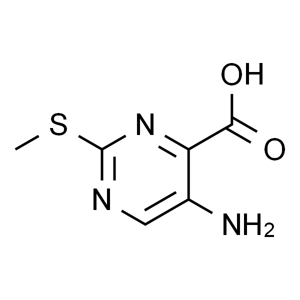 5-Amino-2-(methylthio)pyrimidine-4-carboxylic Acid