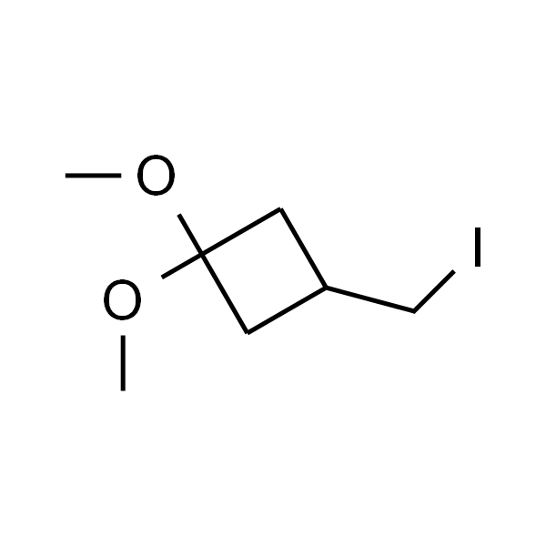 3-(iodomethyl)-1,1-dimethoxycyclobutane