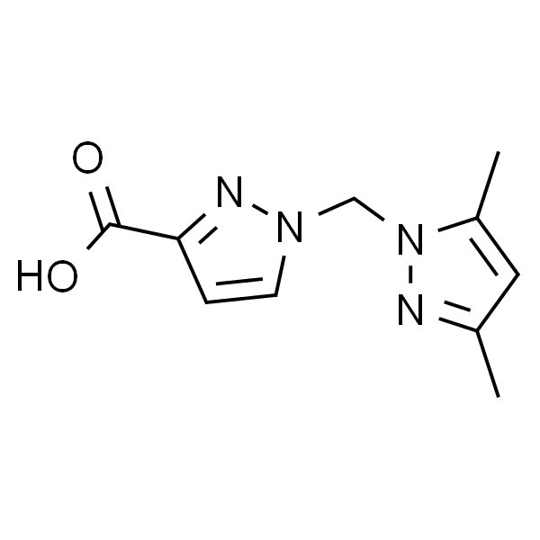 1-((3,5-Dimethyl-1H-pyrazol-1-yl)methyl)-1H-pyrazole-3-carboxylic acid