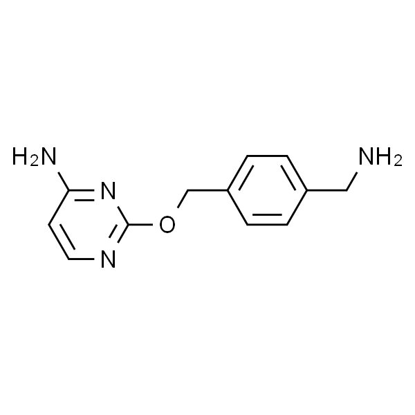 2-((4-(Aminomethyl)benzyl)oxy)pyrimidin-4-amine