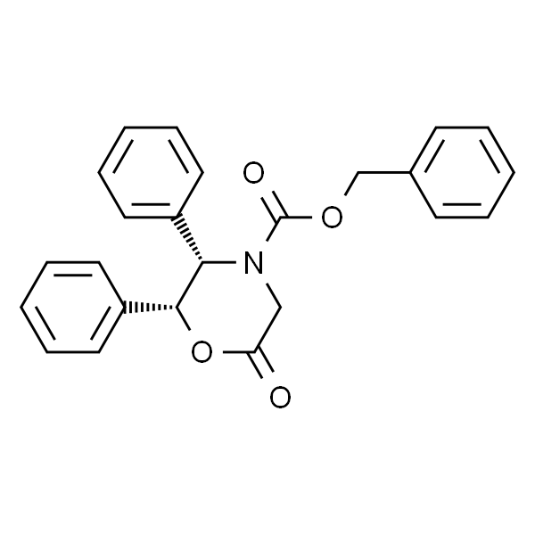 BENZYL (2R,3S)-(-)-6-OXO-2,3-DIPHENYL-4- MORPHOLINECARBOXYLATE