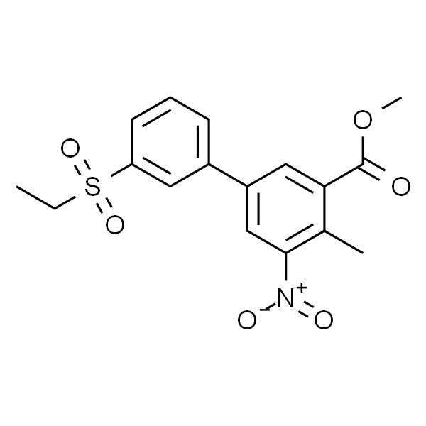 methyl 3'-(ethylsulfonyl)-4-methyl-5-nitrobiphenyl-3-carboxylate