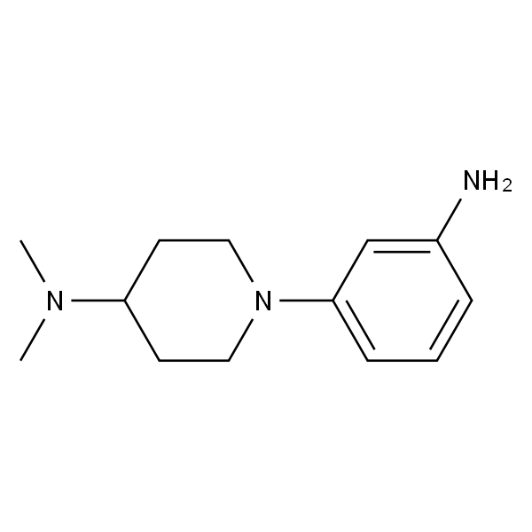 1-(3-Aminophenyl)-N,N-dimethylpiperidin-4-amine