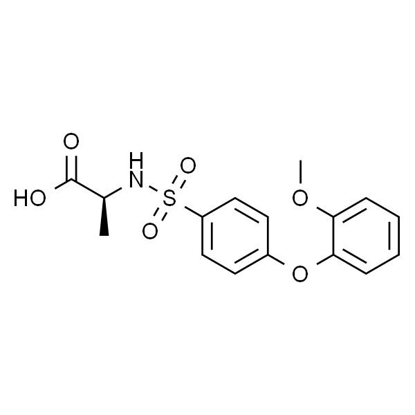 N-[4-(2-Methoxyphenoxy)phenylsulfonyl]-DL-alanine, 96%