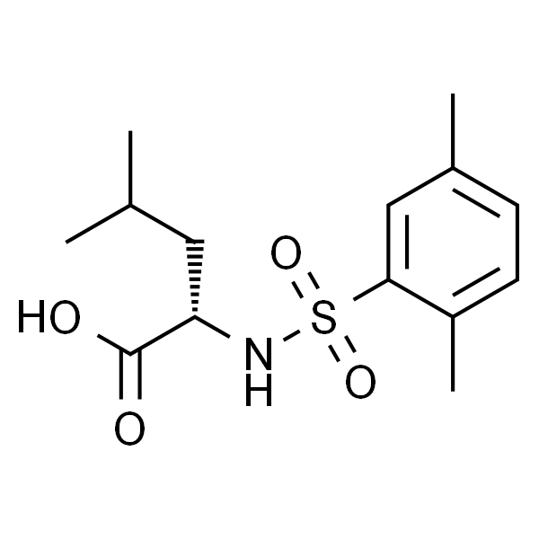 LEUCINE, N-[(2,5-DIMETHYLPHENYL)SULFONYL]-