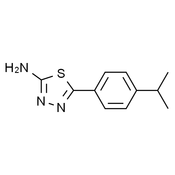 5-(4-ISOPROPYLPHENYL)-1,3,4-THIADIAZOL-2-AMINE