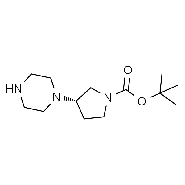(S)-tert-Butyl 3-(piperazin-1-yl)pyrrolidine-1-carboxylate