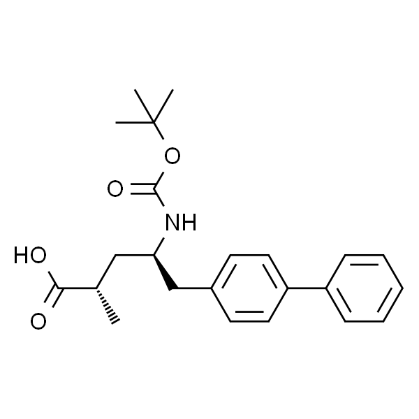 (2S,4R)-5-(Biphenyl-4-yl)-4-[(tert-butoxycarbonyl)amino]-2-methylpentanoic acid