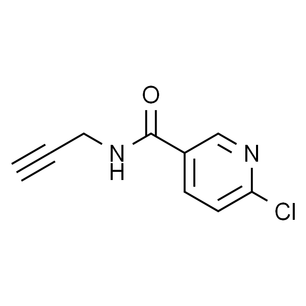 6-CHLORO-N-(PROP-2-YN-1-YL)PYRIDINE-3-CARBOXAMIDE(WX191358)