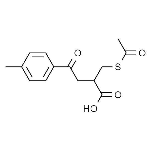 2-acetylthiomethyl-3-(4-methylbenzoyl)propionic acid