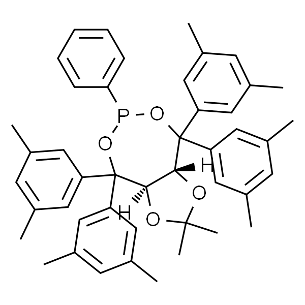 (3aR,8aR)-(-)-4,4,8,8-Tetrakis(3,5-dimethylphenyl)tetrahydro-2,2-dimethyl-6-phenyl-1,3-dioxolo[4,5-e]dioxaphosphepin