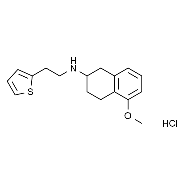 2-Thiopheneethanamine, N-(1,2,3,4-tetrahydro-5-methoxy-2-naphthalenyl)-, hydrochloride